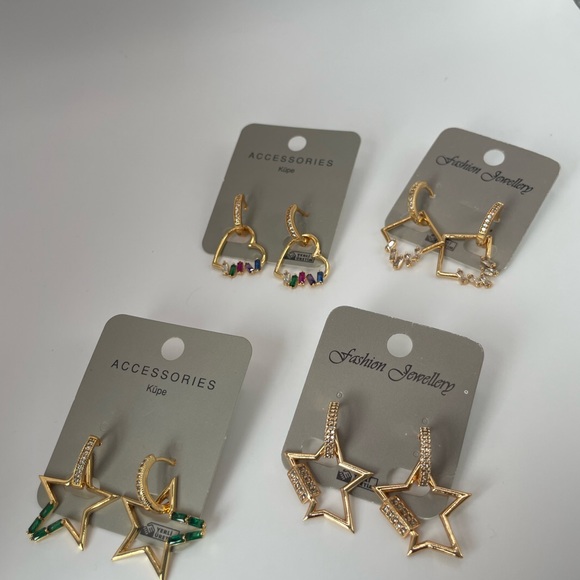 Multicolour brand new choice of earrings, never used! - Picture 2 of 8